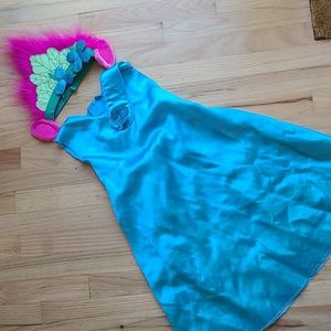 Girls Poppy Trolls costume